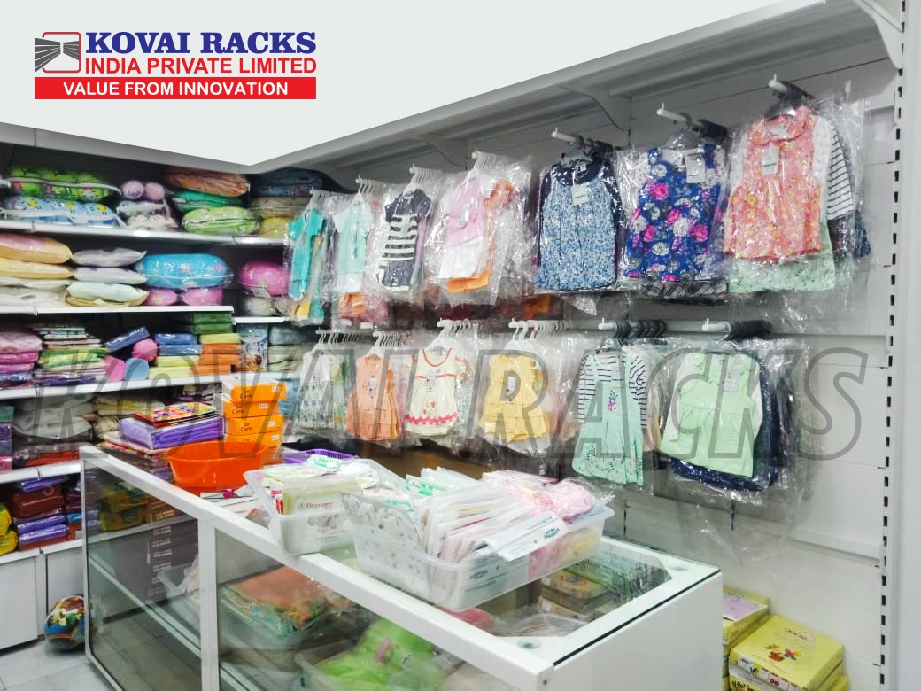 Wall Side Hanging Textile Racks 